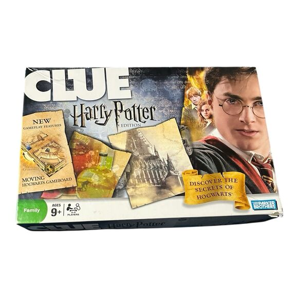 Clue Harry Potter Edition -Hasbro - 100% Complete Board Game Family Fun Mystery - Picture 1 of 8